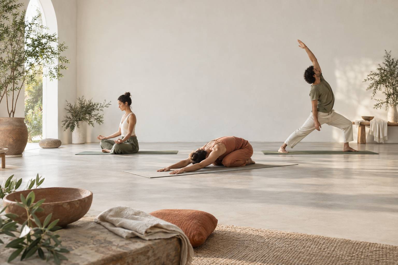 Illustration éditoriale du sujet : À la découverte des racines du Hatha Yoga : un voyage aux origines